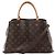 2Way Handtasche Louis Vuitton Montaigne MM aus Monogram Canvas in Braun M41056 Bordeaux