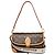 Borsa Diane in Monogram Canvas nero Louis Vuitton Marrone Monogramma