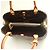 Borsa Louis Vuitton Monogram Montaigne BB Marrone - vista 17