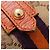 Borsa Tote Mini GUCCI Sherry Line Beige Arancione Porpora - vista 15
