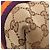 Borsa Tote Mini GUCCI Sherry Line Beige Arancione Porpora - vista 19