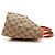 Borsa Tote Mini GUCCI Sherry Line Beige Arancione Porpora - vista 3