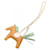 Hermès Hermes Rodeo PM Sesame Craie Vert Cricket Charm Marrone Bianco Verde  - vista 1