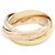 Anello Trinity Cartier in oro bianco oro giallo e oro rosa