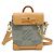 Borsa a tracolla Louis Vuitton Damier Denim 3D Nano Steamer Blu
