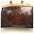 Borsa Louis Vuitton Monogram Vernis Blair MM Bordò - vista 14