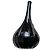 Autre Marque Vaso Salviati Murano Drops 17 cm Nero Lucido