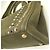 PRADA Canapa Tote PM Bijou B2439O Bolsa Verde Caqui - vista 11