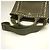 PRADA Canapa Tote PM Bijou B2439O Bolsa Verde Caqui - vista 3