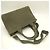 PRADA Canapa Tote PM Bijou B2439O Bolsa Verde Caqui - vista 4