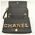 Borsa a tracolla Chanel in agnello nero - vista 4