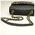 Borsa a tracolla Chanel in agnello nero - vista 9