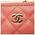 Borsa a tracolla Chanel in pelle di vitello granulata rosa - vista 12