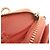 Borsa a tracolla Chanel in pelle di vitello granulata rosa - vista 16