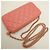 Borsa a tracolla Chanel in pelle di vitello granulata rosa - vista 3
