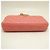 Borsa a tracolla Chanel in pelle di vitello granulata rosa - vista 5