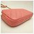 Borsa a tracolla Chanel in pelle di vitello granulata rosa - vista 8