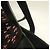 Borsa Jimmy Choo Sasha in pelle rosa - vista 9