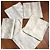 5x serviettes Christofle Orangerie satin coton Gris damassé Argenté - vue 7