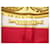 Hermès Rouages Seidencarré Braun Weiß Rot Gold hardware  - Ansicht 3