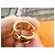 Hermès Olympe Ring Schwarz Leder Gold Größe 52 Golden - Ansicht 5