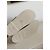 Sandali Dad Chanel in tweed avorio e oro Beige D'oro - vista 5