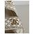 Sandali Dad Chanel in tweed avorio e oro Beige D'oro - vista 8
