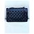Timeless Borsa Chanel Classic Flap in pelle caviar nera Nero - vista 5