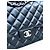 Timeless Borsa Chanel Classic Flap in pelle caviar nera Nero - vista 7