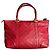 Borsa Gucci in pelle rossa con monogramma GG Rosso