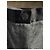 Calça Chanel de lã cinza com laços de cetim preto - vista 2