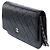 Borsa CHANEL Wallet on Chain in Pelle Nera - 103736 Nero - vista 5
