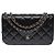 Borsa CHANEL Wallet on Chain in Pelle Nera - 103722 Nero - vista 2