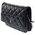 Borsa CHANEL Wallet on Chain in Pelle Nera - 103722 Nero - vista 4