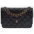 Borsa CHANEL Wallet on Chain in Pelle Nera - 103721 Nero