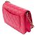 Bolsa CHANEL Wallet on Chain em Couro Rosa - 103723 - vista 5