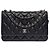 Borsa CHANEL Wallet on Chain in Pelle Nera - 103733 Nero