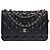 Borsa CHANEL Wallet on Chain in Pelle Nera - 103733 Nero - vista 2