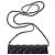 Borsa CHANEL Wallet on Chain in Pelle Nera - 103733 Nero - vista 9