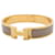Hermès Bracelet Hermes Bangle Clic Clac PM GP Doré Plaqué Beige  - view 1