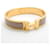 Hermès Bracelet Hermes Bangle Clic Clac PM GP Doré Plaqué Beige  - view 2