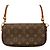 Portafoglio con catena Louis Vuitton Monogram Wallet-on-Chain Ivy Marrone - vista 8
