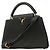 Borsa Louis Vuitton Capucines MM Nero