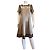 Vestido de seda con adornos Etro Beige