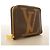 Monogram Giant Zippy de Louis Vuitton Castaño - vista 2