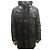 Parka con capucha de cuero negro Karl Lagerfeld
