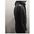 Parka con capucha de cuero negro Karl Lagerfeld - vista 2