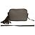 Borsa a tracolla in pelle grigia Saint Laurent Marrone
