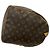 Borsa Boston Louis Vuitton Vintage Keepall 50 Monogram Leather Marrone - vista 6