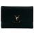 Louis Vuitton Portefeuille Capucines Compact Leder Dreifach-Geldbörse Schwarz